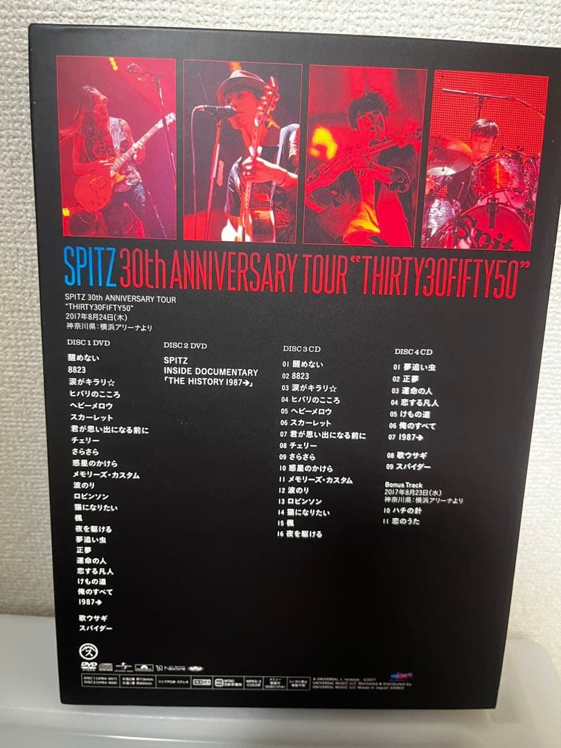 ミュージック SPITZ 30th Anniversary Tour DVD