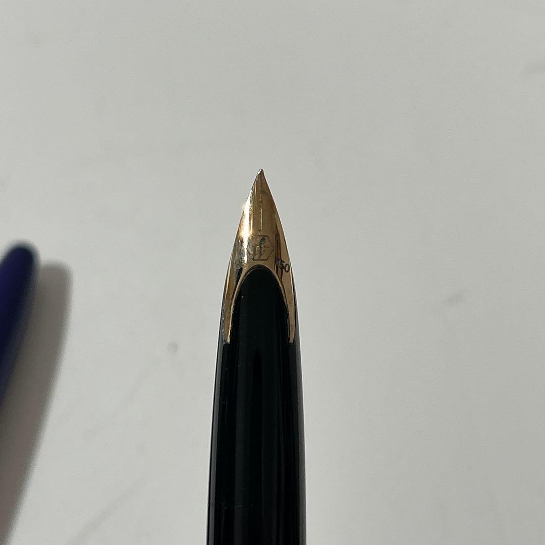 ウォーターマン 万年筆カレン紫パープルペン先18K-750