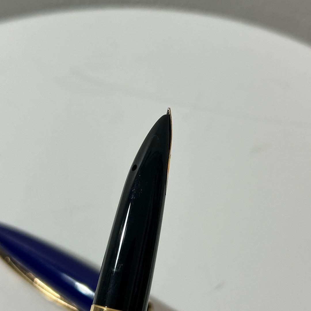 ウォーターマン 万年筆カレン紫パープルペン先18K-750