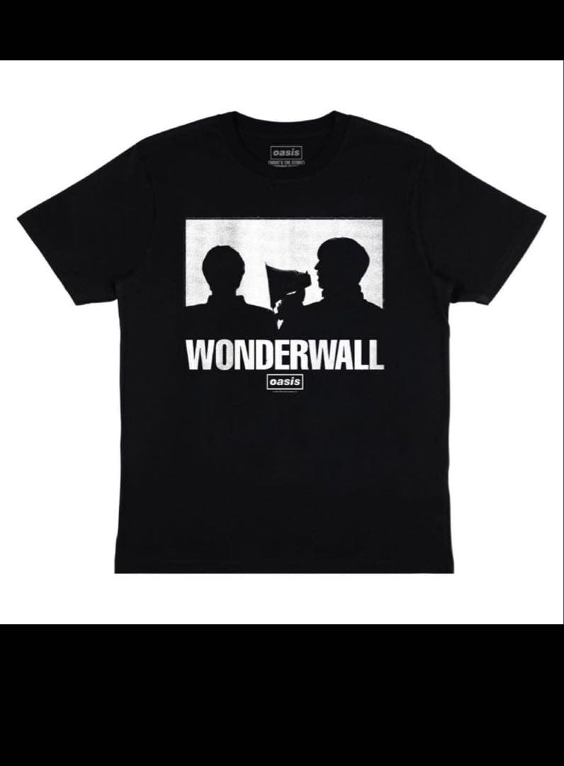 Oasis Wonderwall Tシャツ ブラック Mサイズ