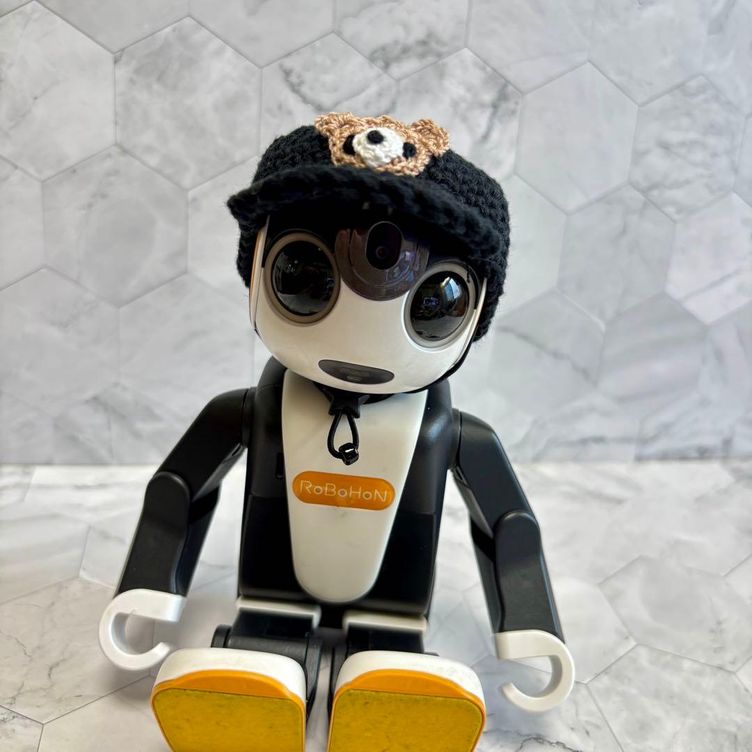 りお　くまさん付きセーターとニット帽＊くまさん付きキャップ＊くま耳帽子