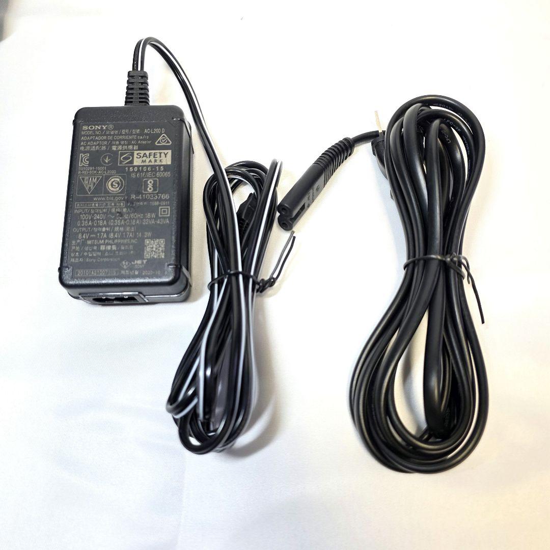 【美品】SONY 4Kビデオカメラ FDR-AX45　大容量バッテリー2個付き