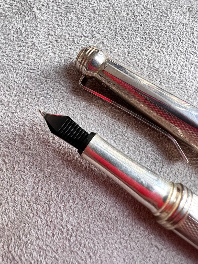 CLEOS万年筆シルバー