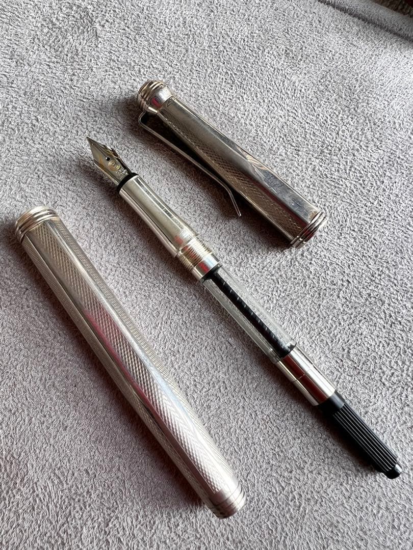 CLEOS万年筆シルバー