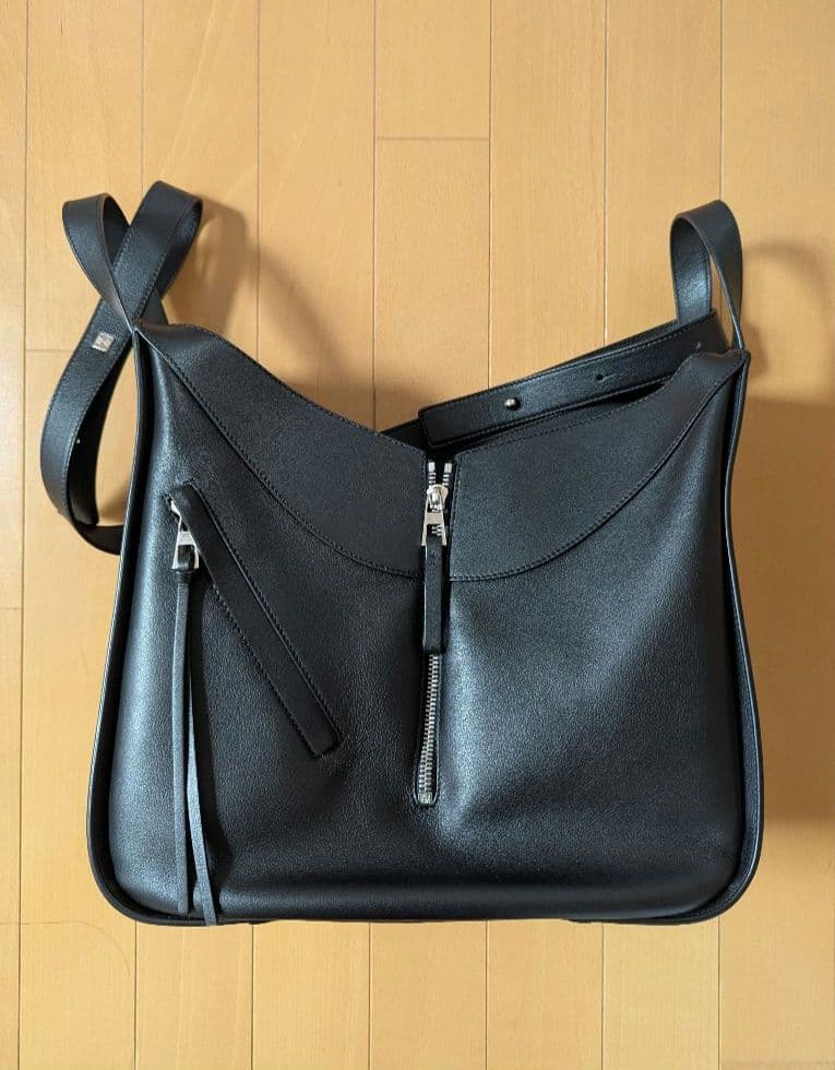 LOEWE ロエベ　ハンモックバッグ　ブラック　2way