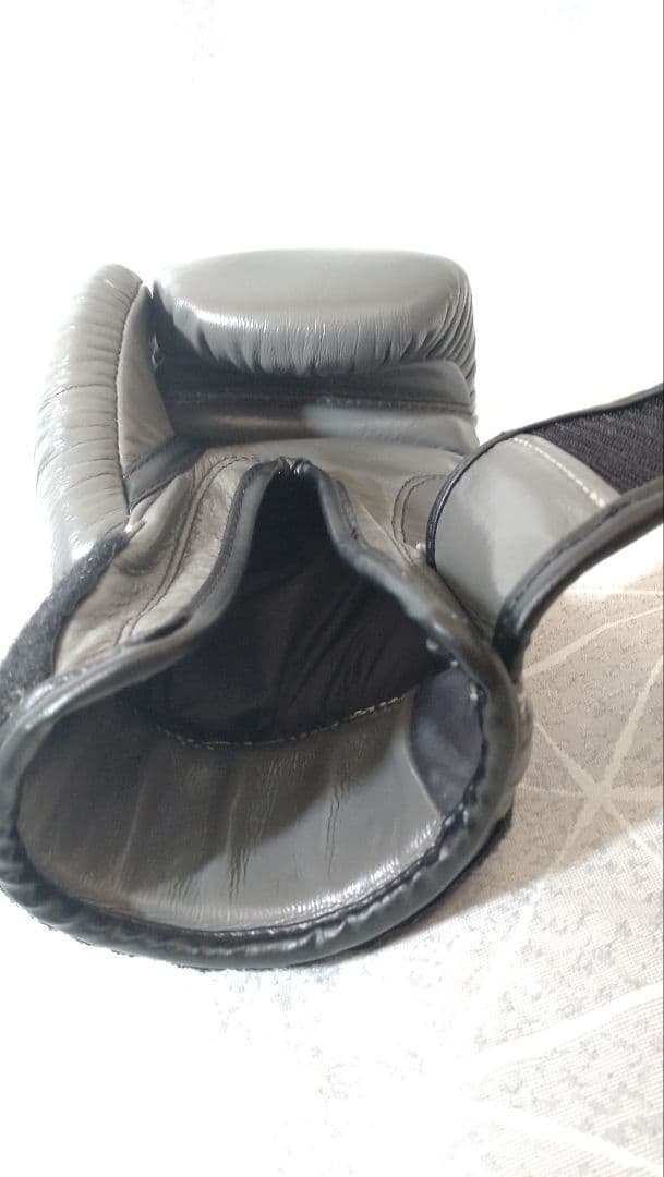 新品！WINDY 本革ボクシンググローブ 10oz グレー　BGVH