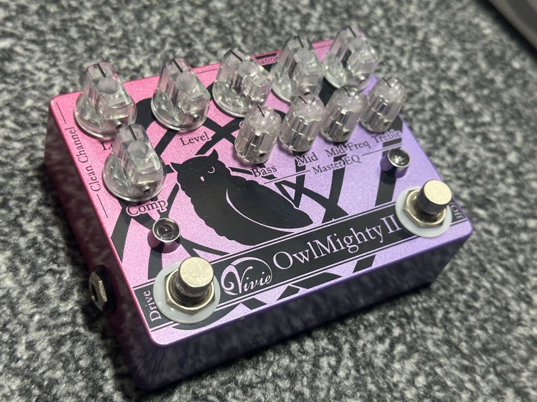 Vivie OwlMighty II ベース用 プリアンプ エフェクター
