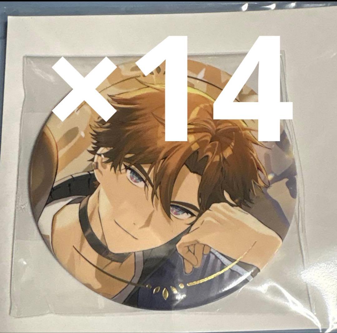 北見遊征 バースデーカード 缶バッジ