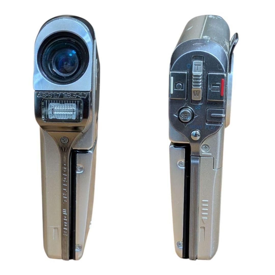 美品 サンヨー デジタルムービーカメラ ザクティ Xacti DMX-C6 縦持