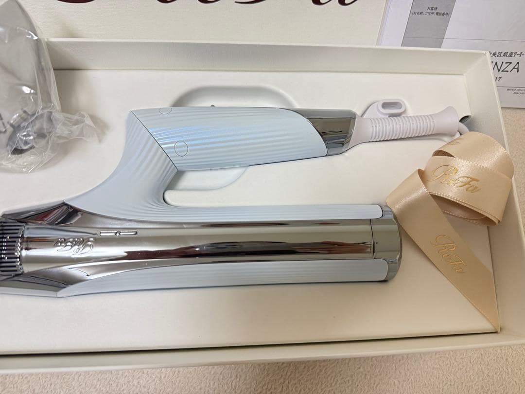 新品 未使用 ReFa ヘアドライヤー ホワイト/シルバー キレイ