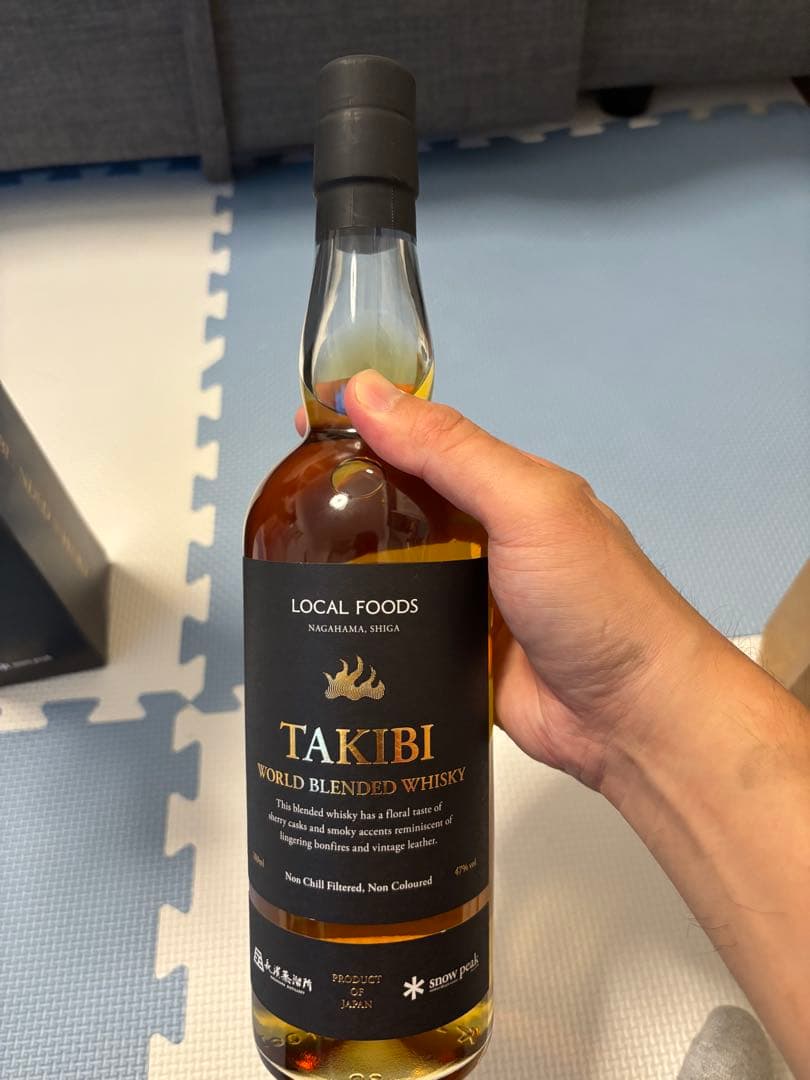スノーピーク　TAKIBI World Blended Whisky ウイスキー