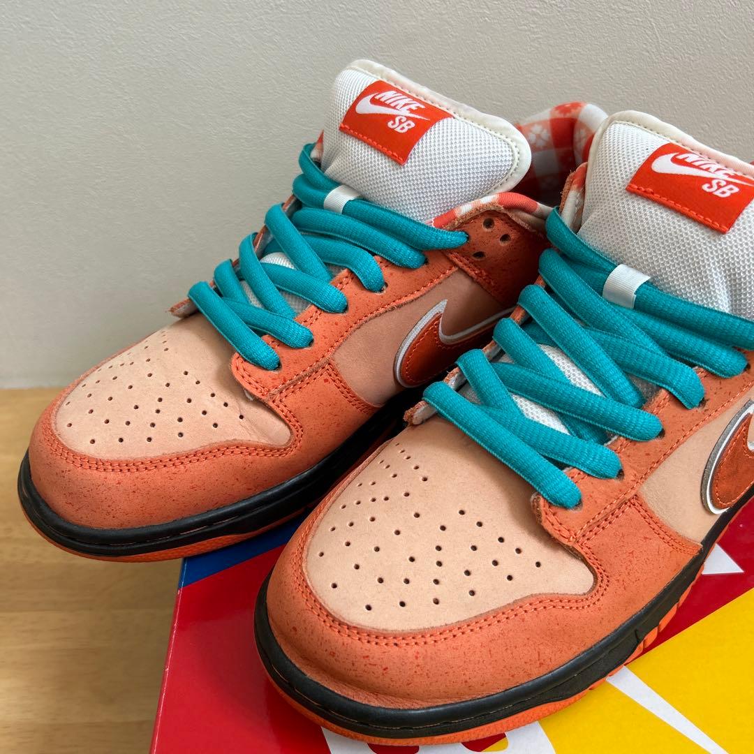スケートボード Concepts Nike SB Dunk Low Orange Lobster
