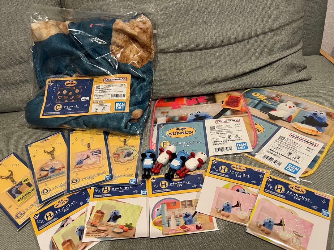 パペットスンスン　一番くじ　C賞 E賞 F賞 G賞 H賞 16点セット