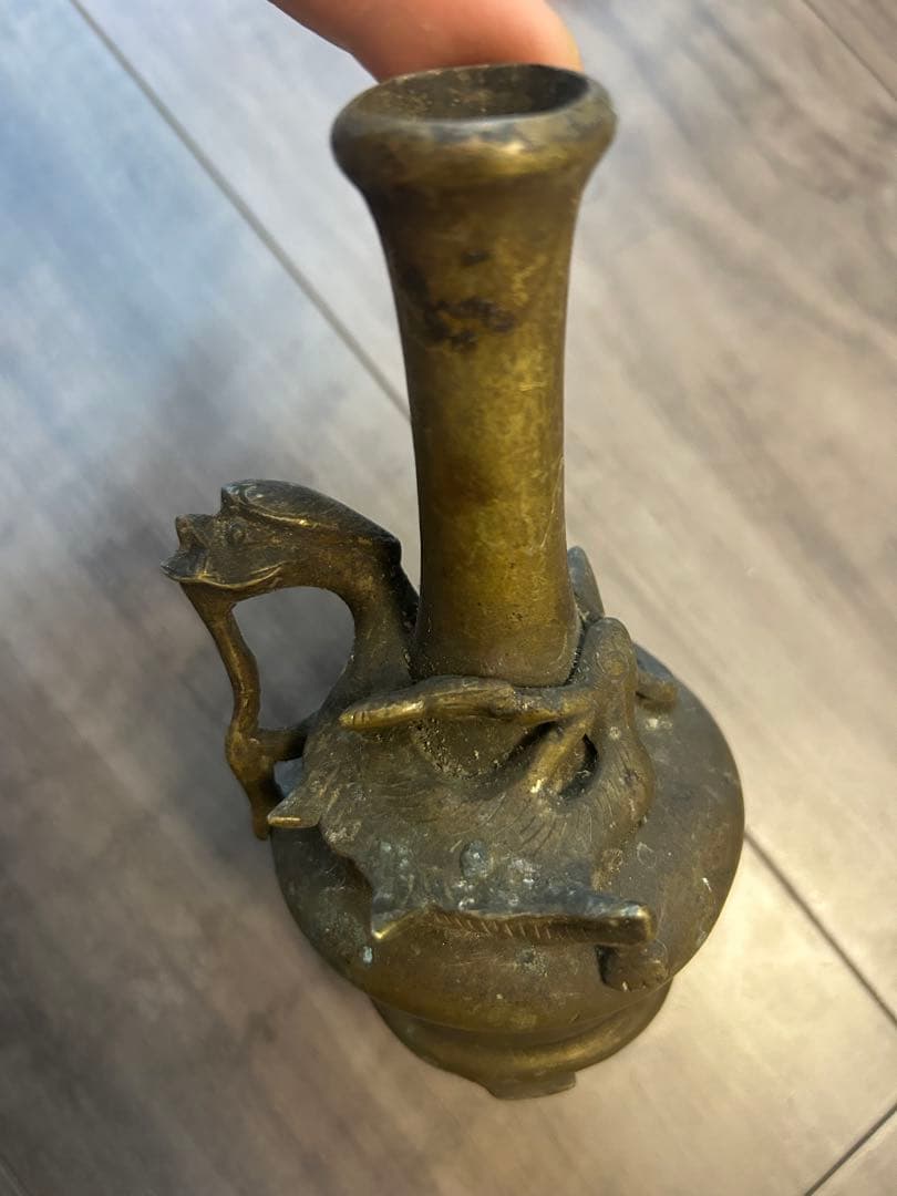 古董，香炉，古銅製，江戶時代，時代物