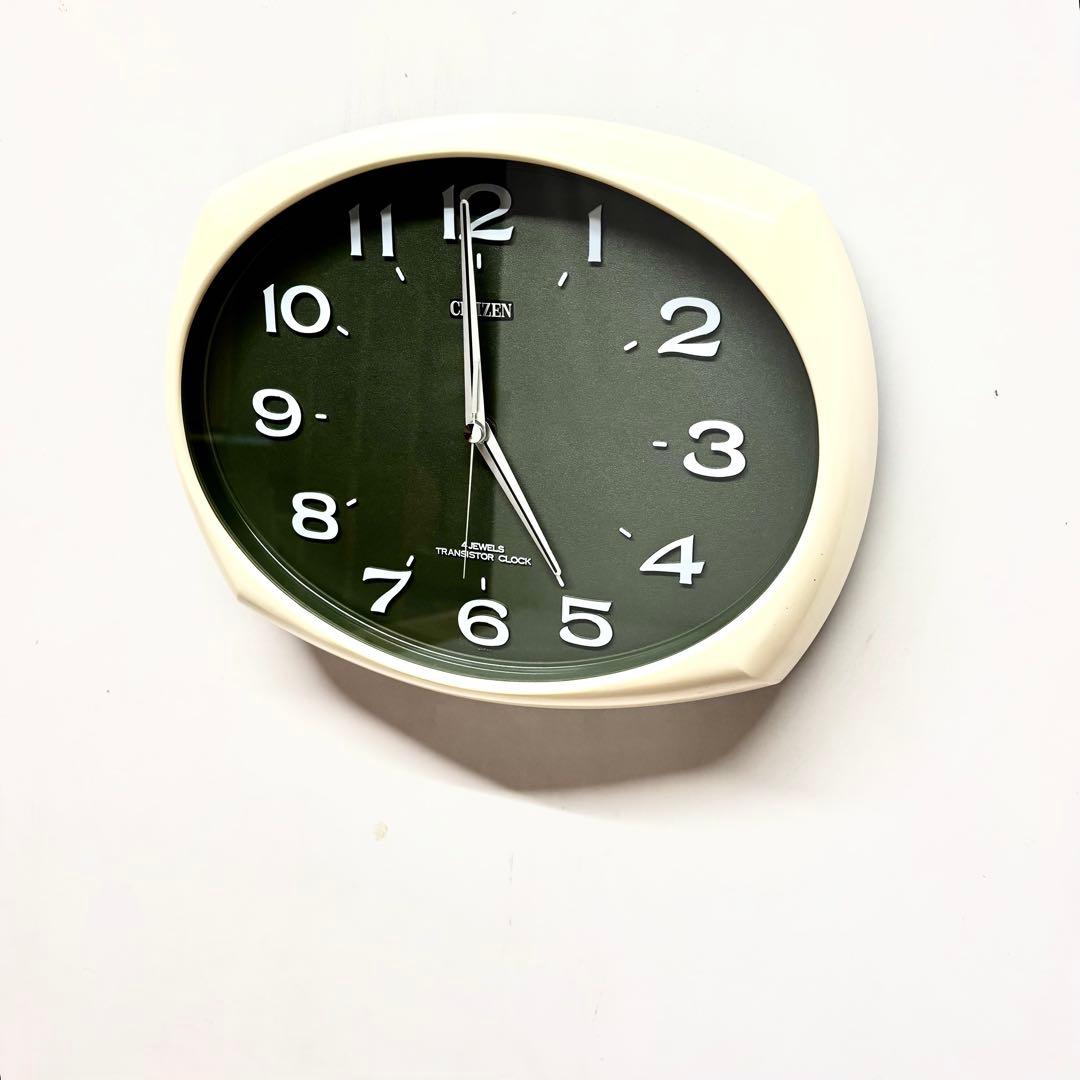 シチズン 掛時計 トランジスタクロック ミッドセンチュリー スペースエイジ