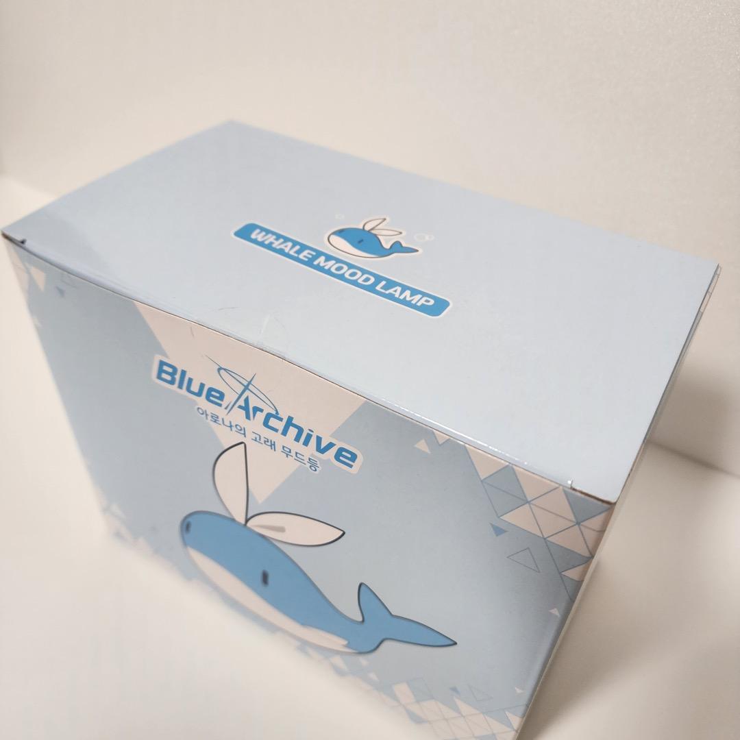 ★期間限定★ 韓国 ブルーアーカイブ 2.5周年記念 アロナクジラ ムードランプ