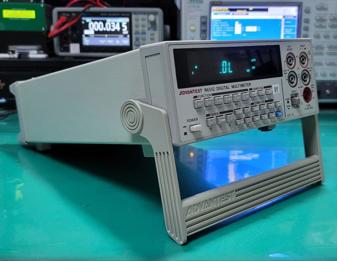 ADVANTEST R6552 デジタルマルチメーター 測定良好 外観瑕疵