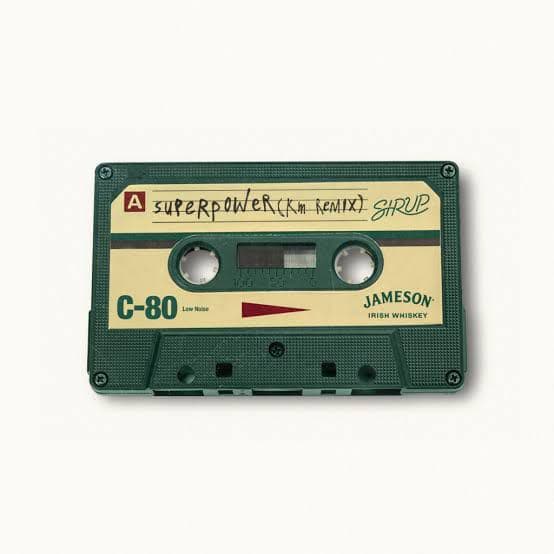 新品未開封/JAMESON x SIRUP オリジナルカセットテープ