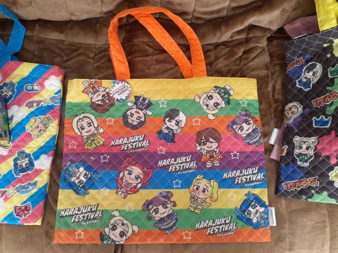 ハラジュクフェスティバル カップセットとレッスンバッグ合計8品セット