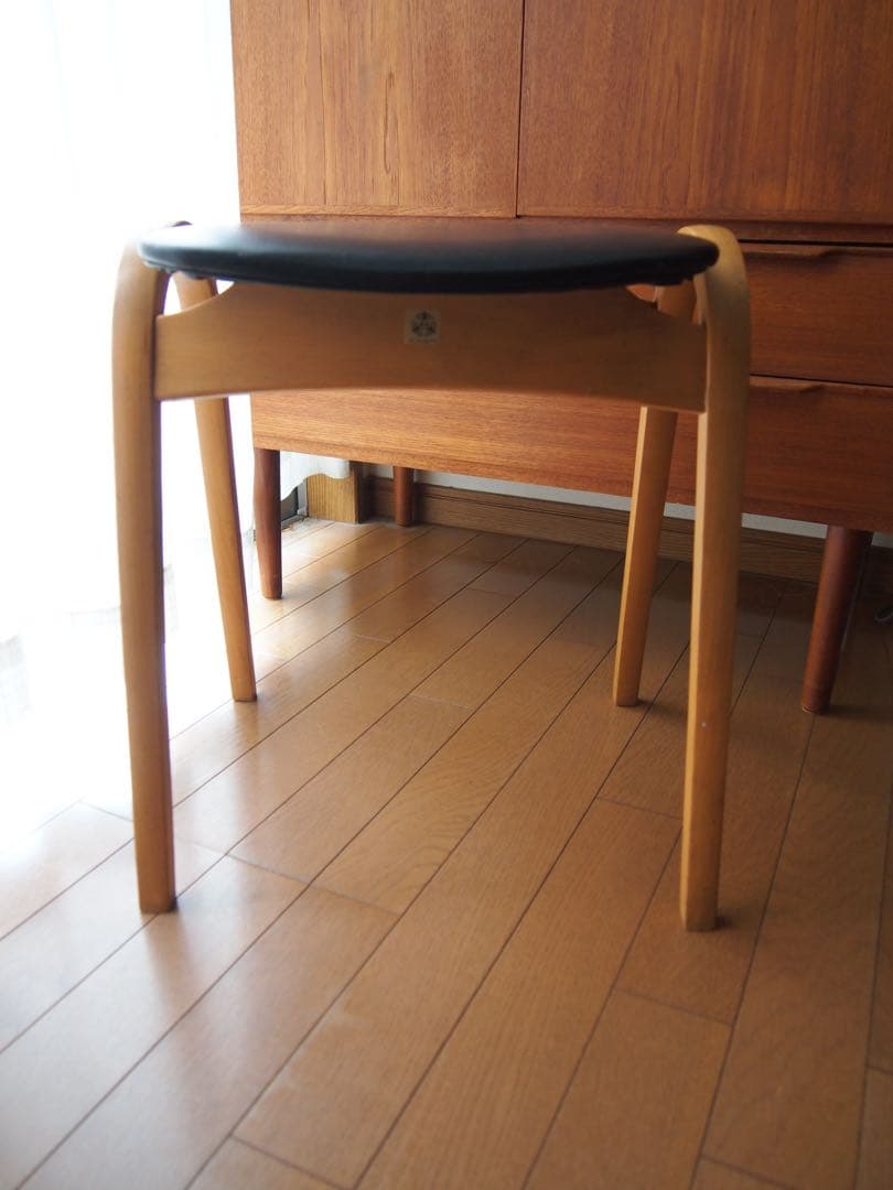 さくらポポさん専用 ミナペルホネン 秋田木工 ハンドメイド 剣持スツールD 生地