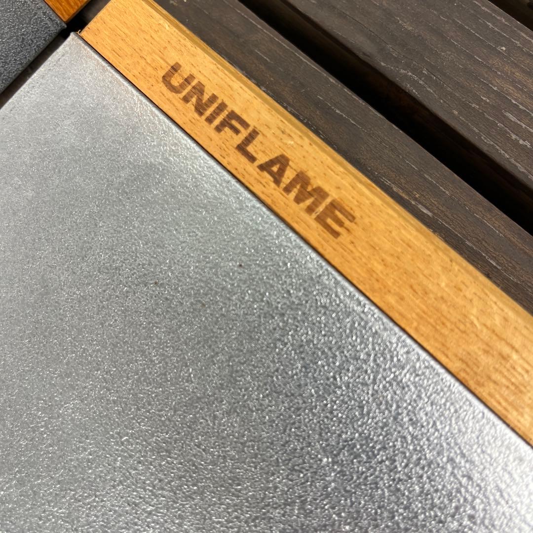 2脚セットユニフレーム　焚き火テーブル