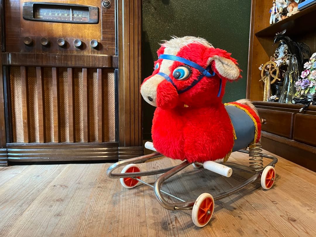 希少 バンダイ スプリング付 ポッコちゃん 昭和レトロ 当時物 インテリア