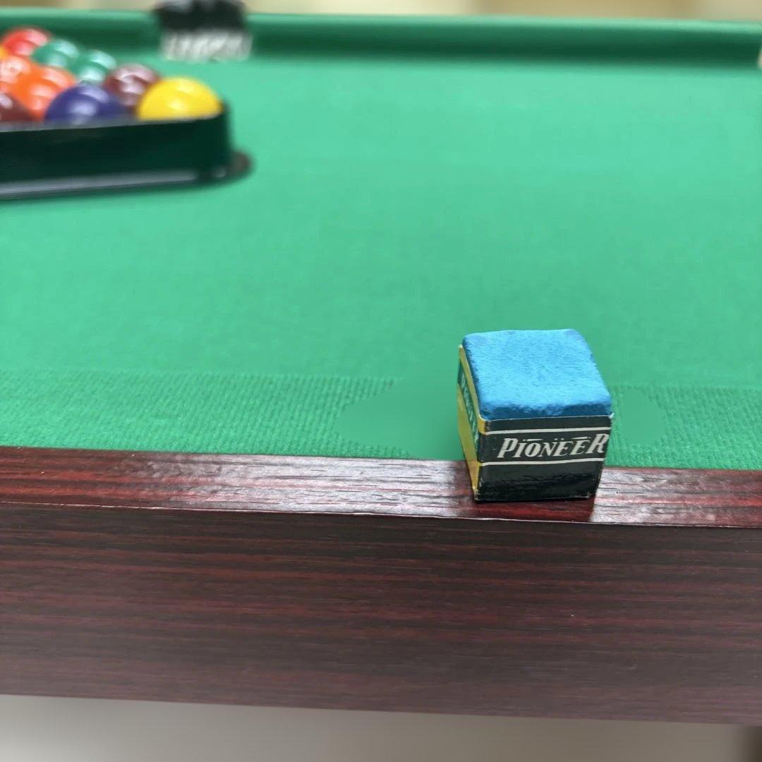 ミニビリヤードセット 16個ボールとラック付き