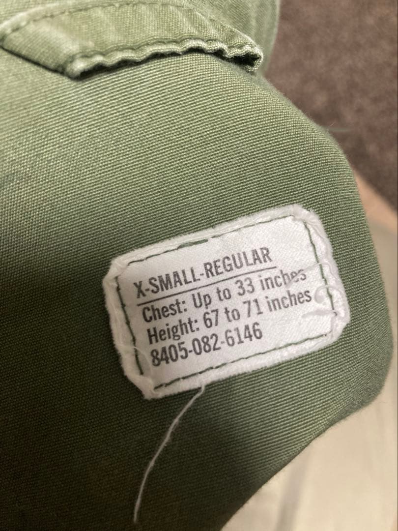 ジャングルファティーグ　60s ノンリップ　値下げしました。