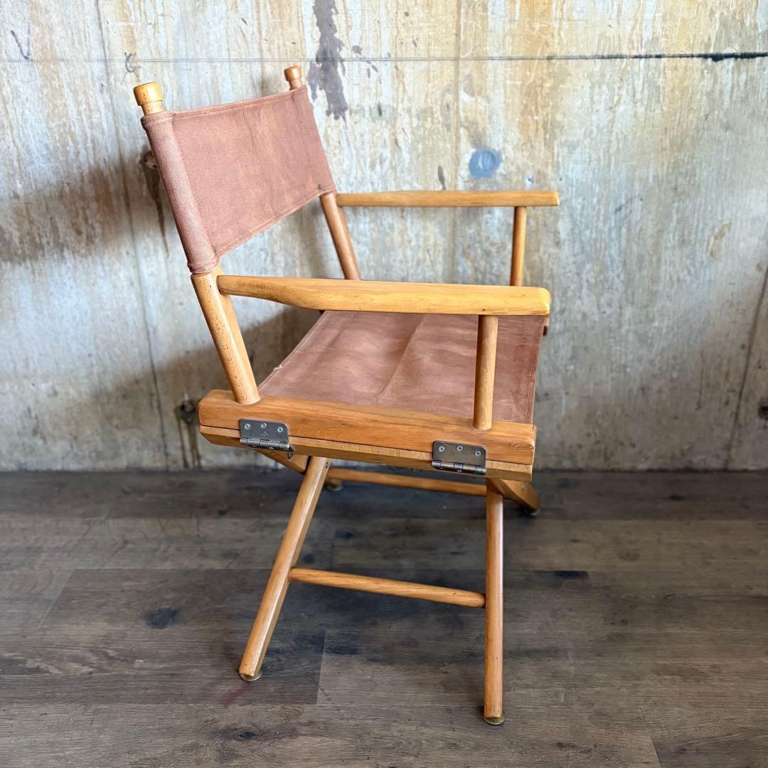 ヴィンテージ　ディレクターズチェア　フォールディングチェア