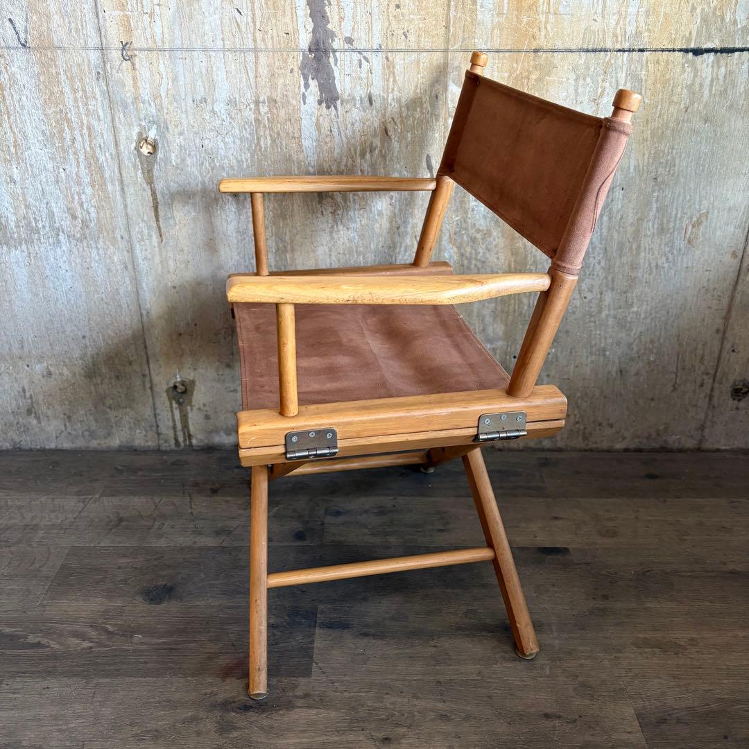 ヴィンテージ　ディレクターズチェア　フォールディングチェア