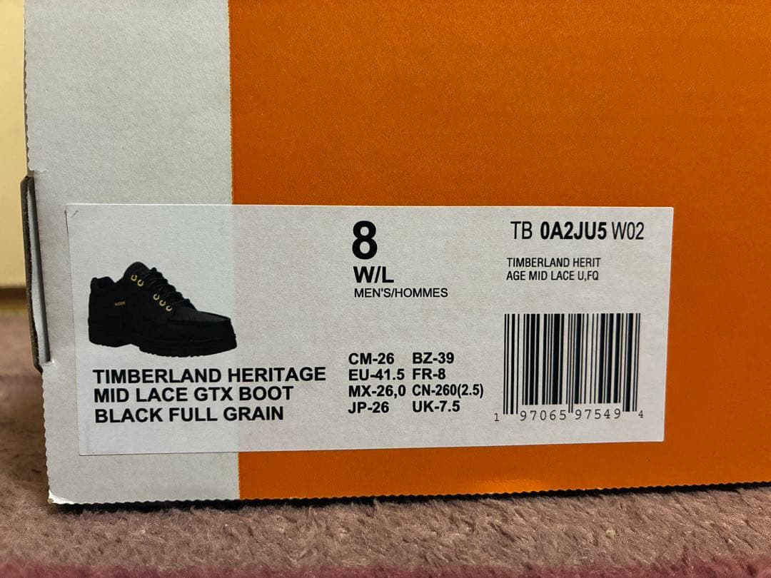 最終値下げHeritage Moc Toe Mid Gore-Tex Black