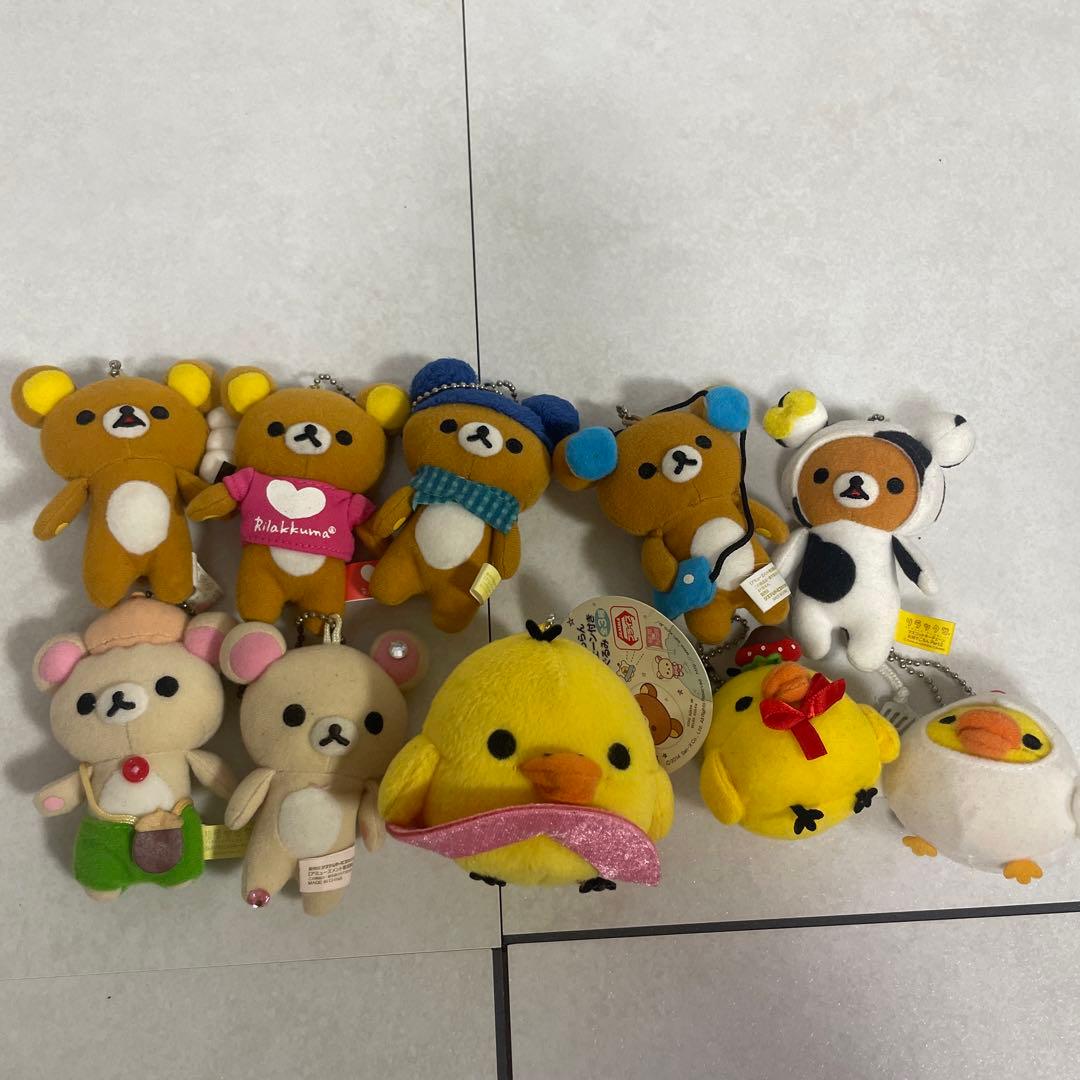 リラックマ　コリラックマ　キイロイトリ　ぬいぐるみ　まとめ売り売り　110個