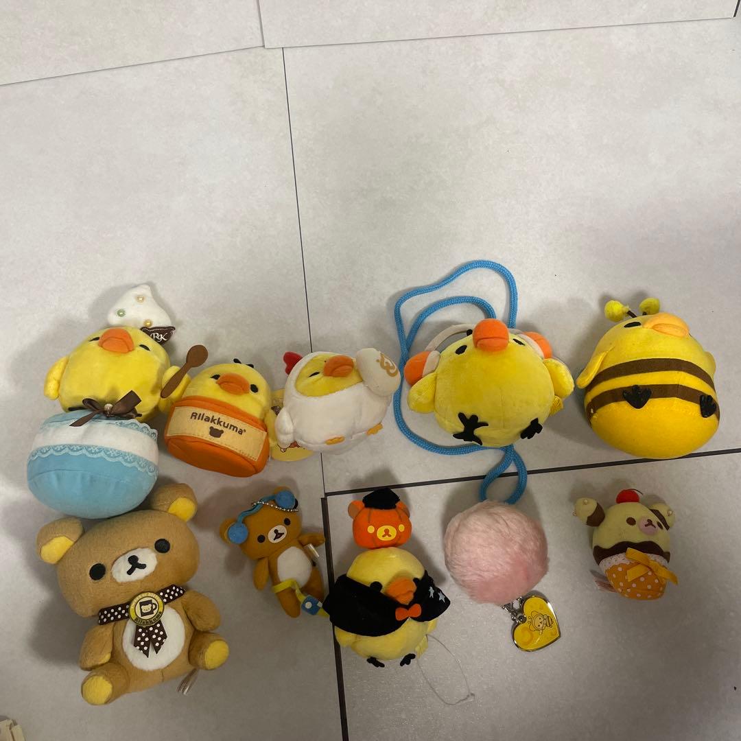 リラックマ　コリラックマ　キイロイトリ　ぬいぐるみ　まとめ売り売り　110個