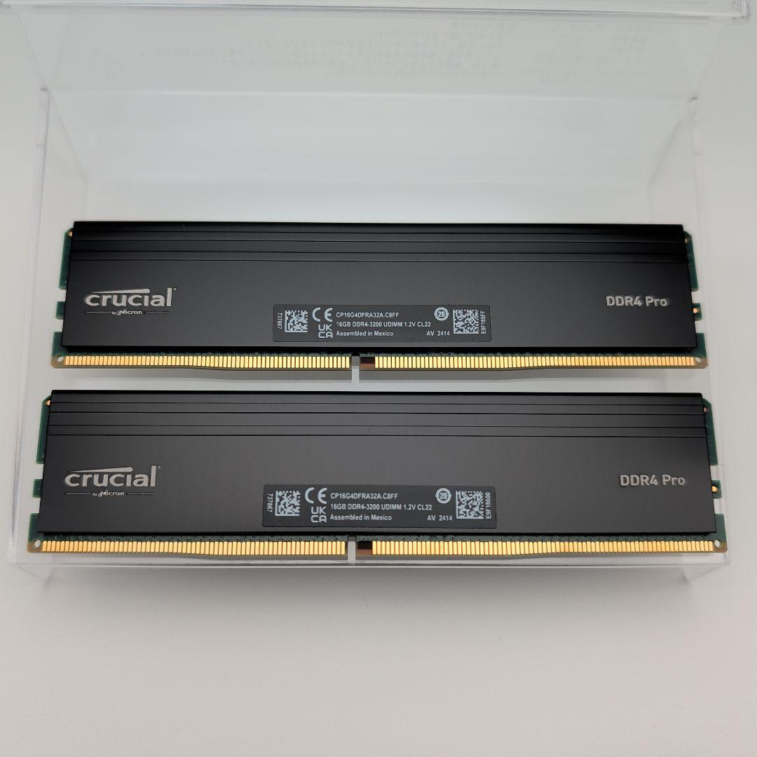 Crucial デスクトップ用メモリ DDR4-3200 16GB×2