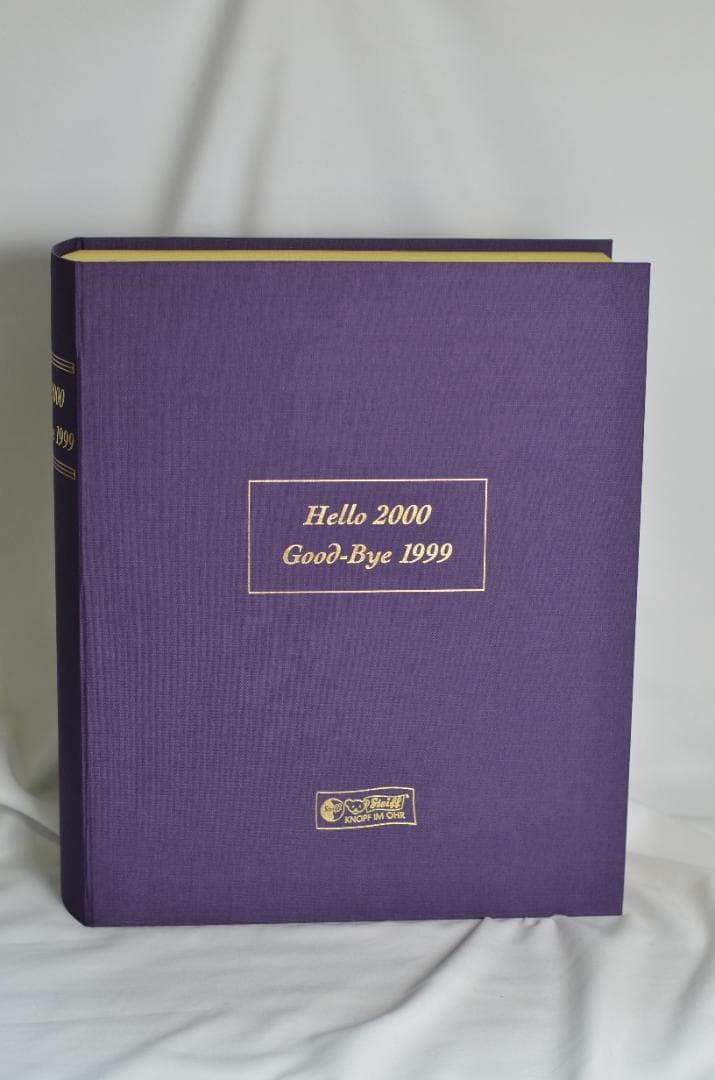 シュタイフ テディベア 「ハロー2000／グッバイ1999」 ベアセット