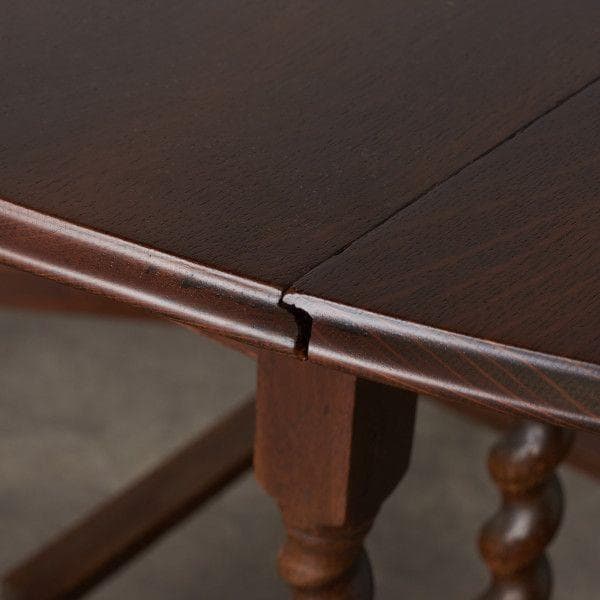 みるみる☆専用82830★英国 アンティーク ゲートレッグテーブル オーク