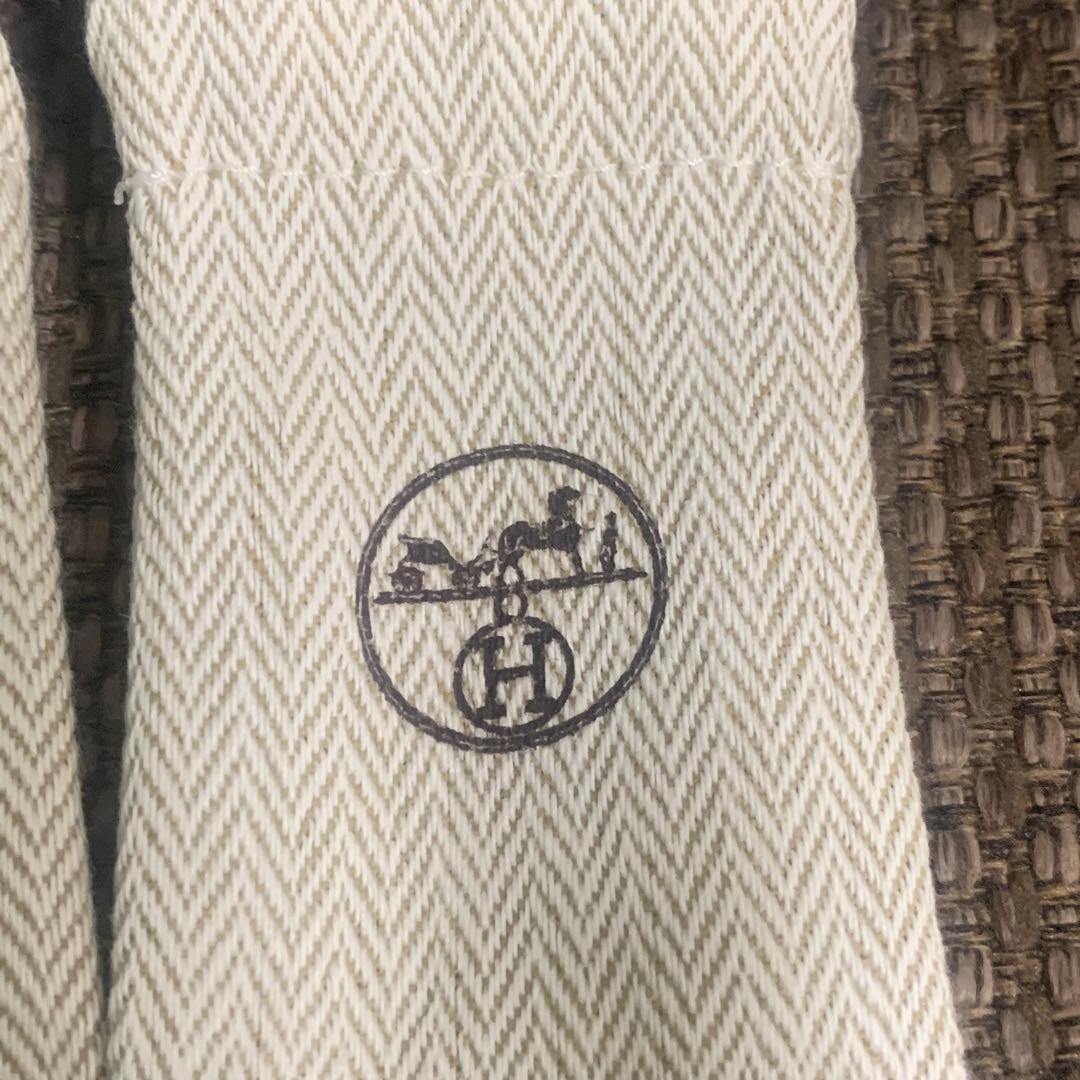 エルメス　ミニミニ巾着保存袋アクセサリー入れ（4.5x7.5cm )8枚セット