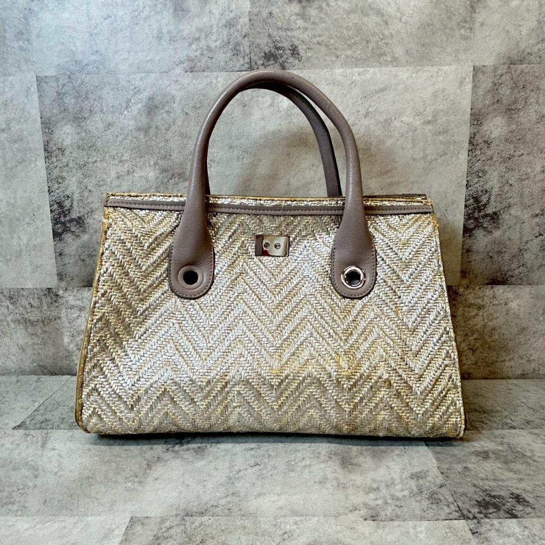 JIMMY CHOO ジミーチュウ フリンジ ハンドバッグ 　 Rg276