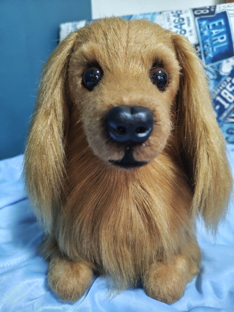 ダックスフンドぬいぐるみ 茶色