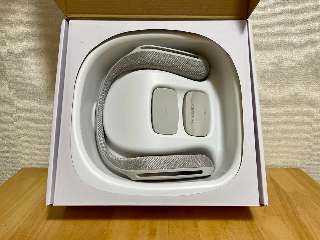 SONY SRS-WS1 ウェアラブルスピーカー ホワイト