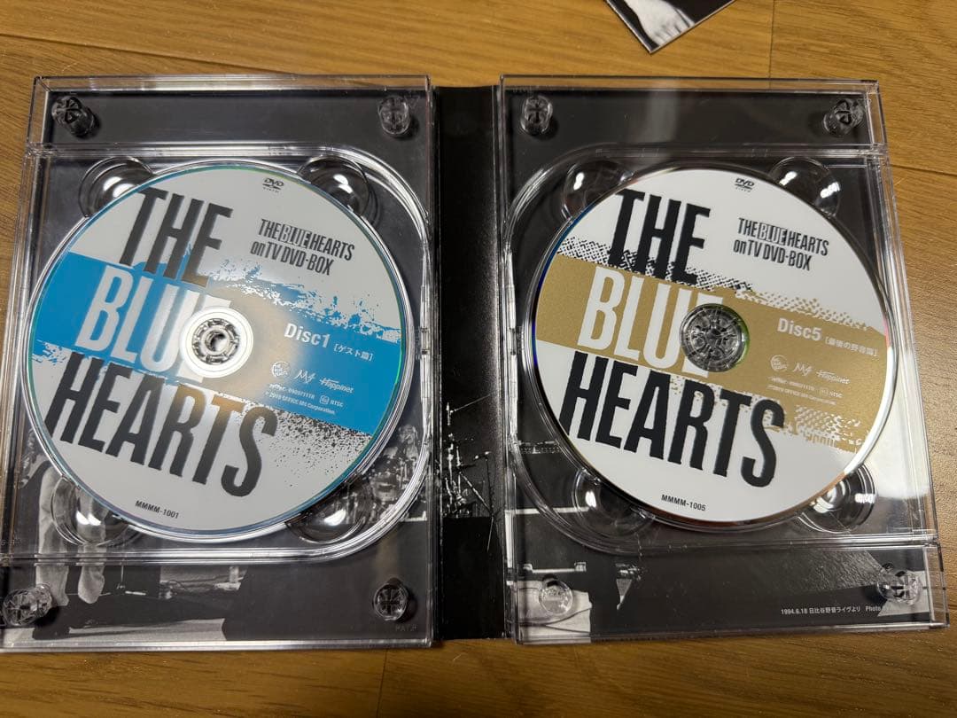 ミュージック THE BLUE HEARTS on TV DVD BOX