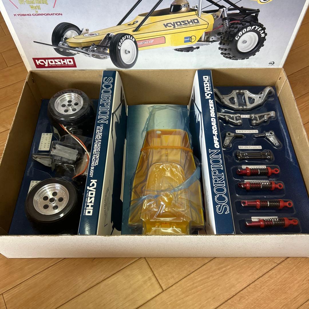 希少 京商 スコーピオン 当時物 未組立