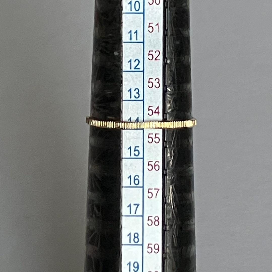 K18 18金　14号　リング　2