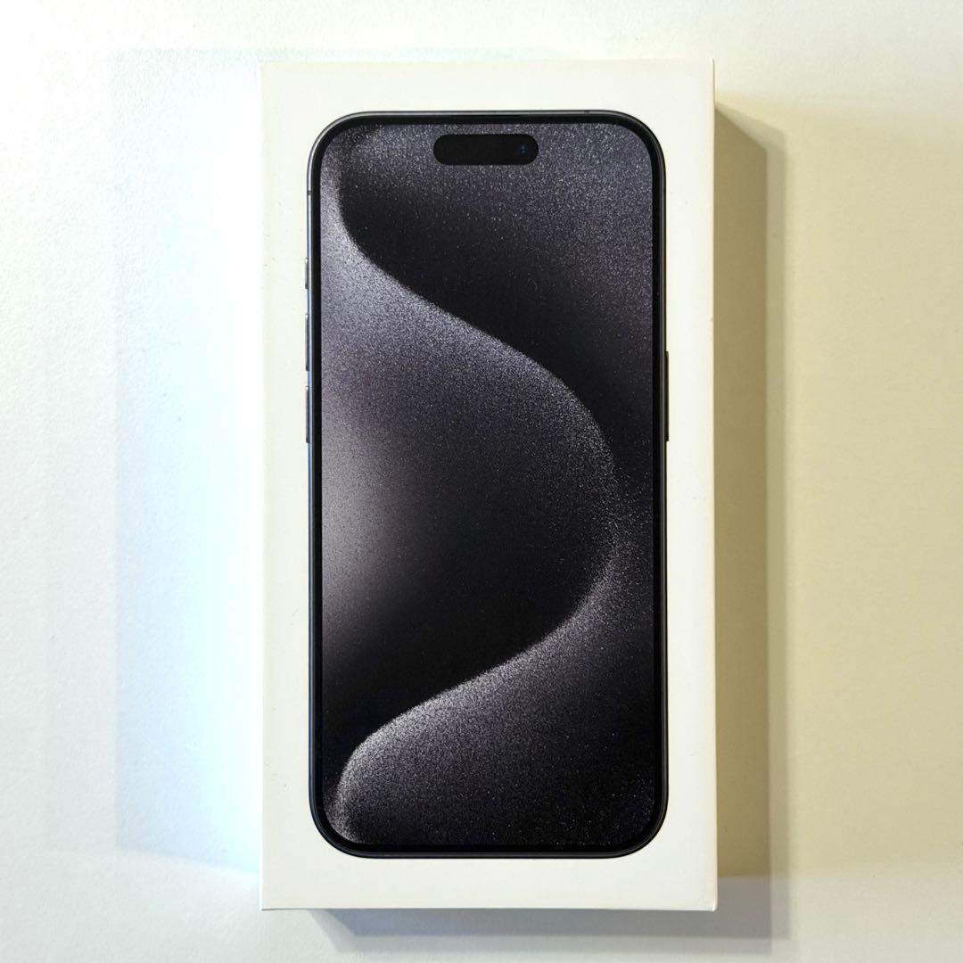iPhone 15 Pro 256GB SIMフリー ブラック