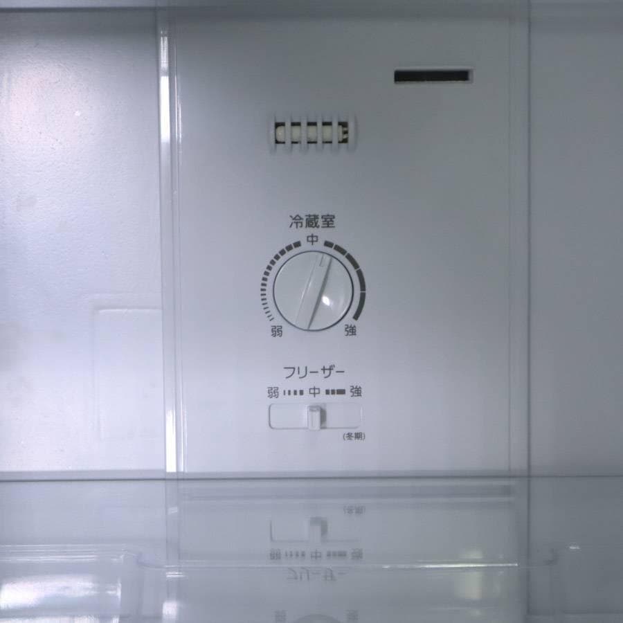 22年製 アクア 201L 2ドア 冷蔵庫 AQR-20N(W) 右開き ミルク