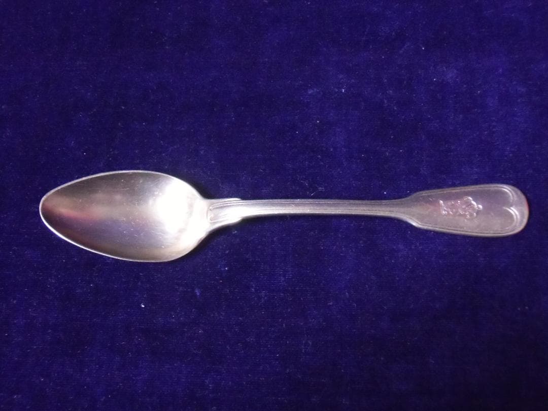 Ｗ帝政ドイツ軍＊１９１６年＊プロイセン野戦砲兵射撃学校コーヒースプーン（実物）