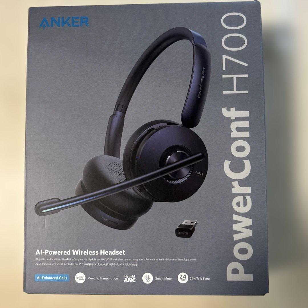 Anker PowerConf H700 ワイヤレスヘッドセット