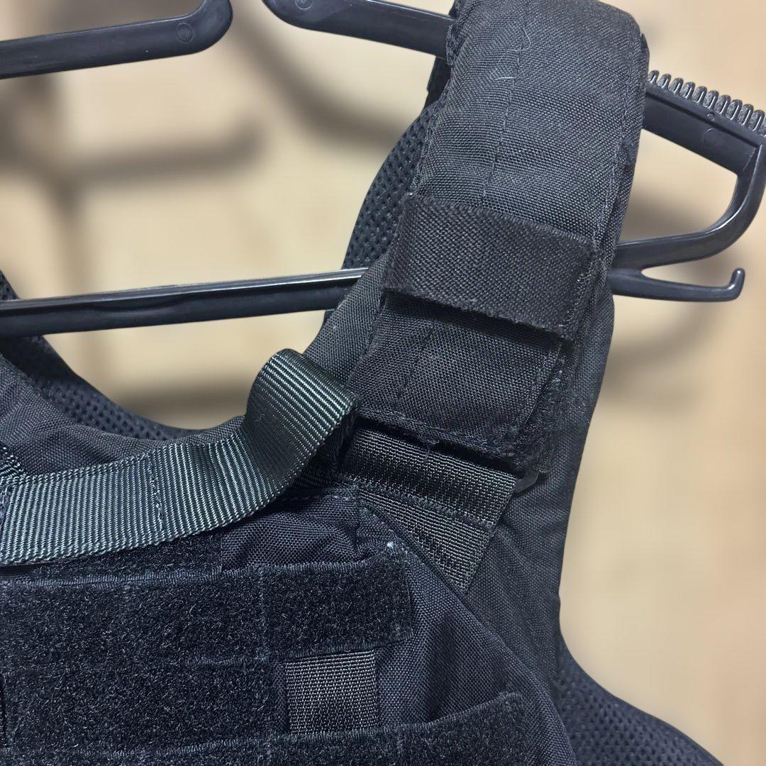 T3 Gear 実物 プレートキャリア MOLLE対応ブラック サイズS B19