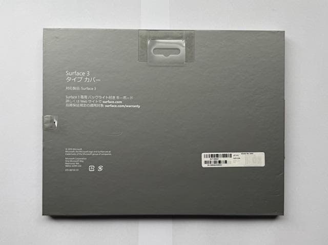 Microsoft Surface3 + 専用キーボード + ACアダプター