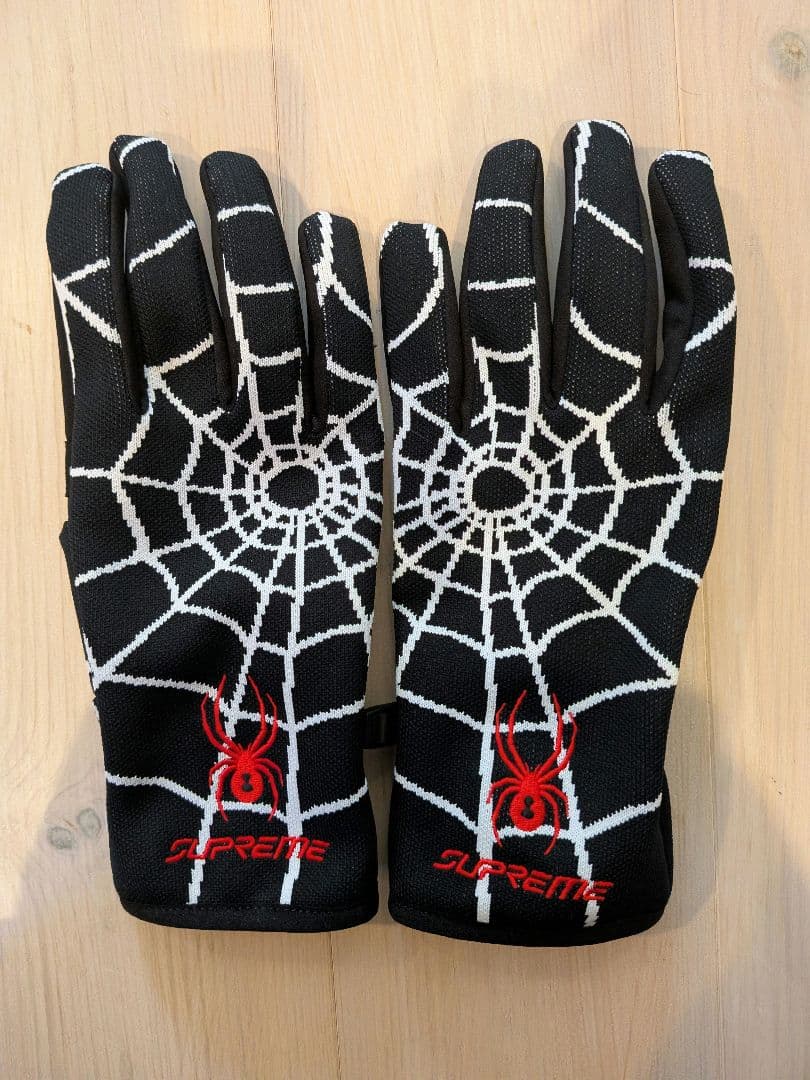 Supreme Spyder Gloves　黒　Lサイズ